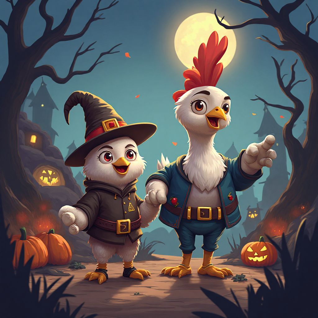 New Halloween Update for Chicken Road