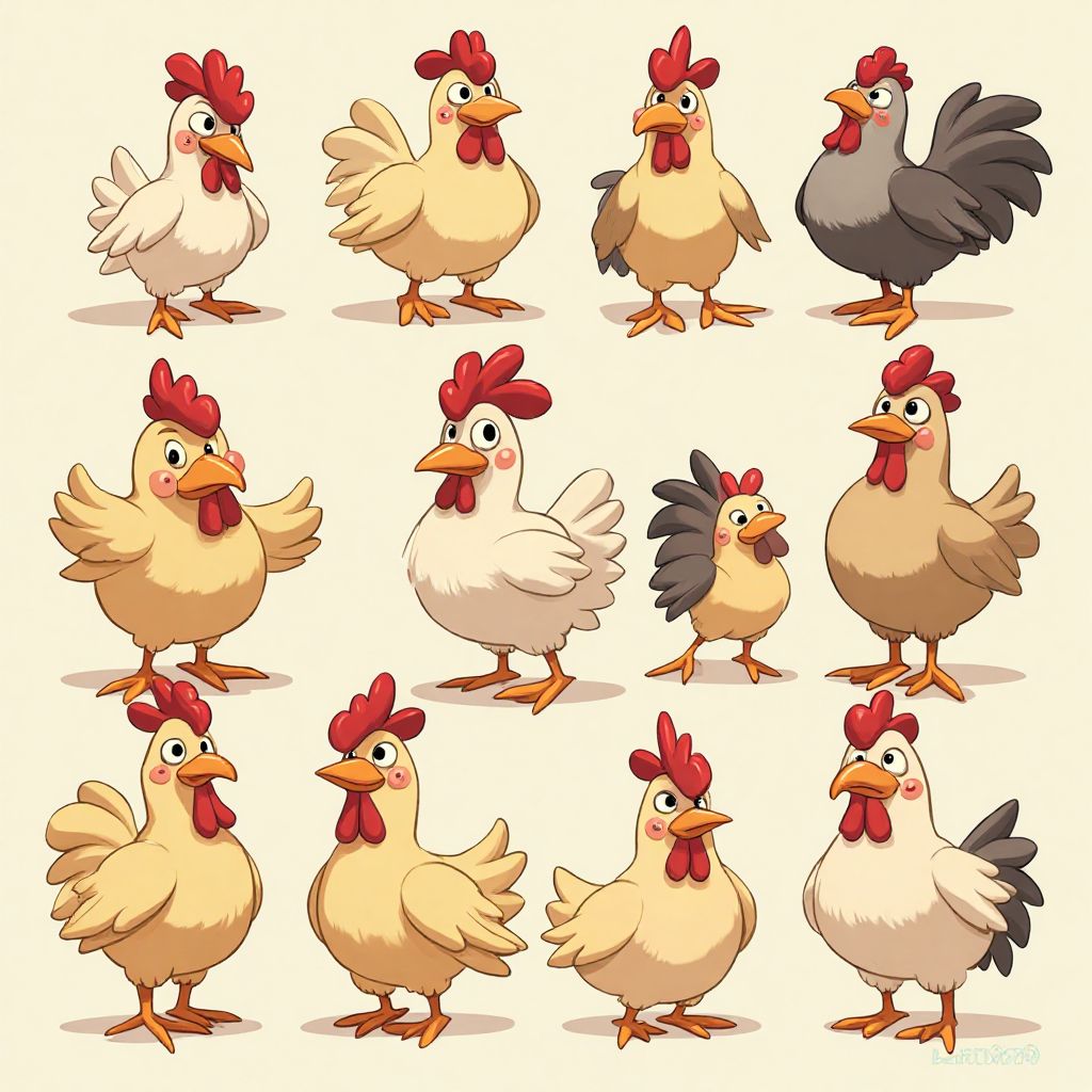 Chicken Road Characters
